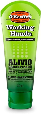 O`Keeffes Working Hands - Crema para Manos Secas y Agrietadas - Tubo 80ml  