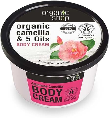 Organic Shop Camelia Japonesa Crema Corporal - 250 ml  