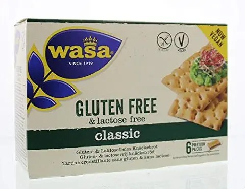 Pan sin Lactosa y sin Gluten Wasa 240gr  
