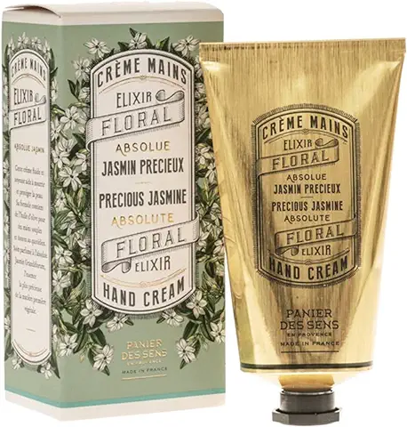 Panier des Sens - Crema de Manos para Piel Seca Jazmín - Crema de Manos Hidratante - Made in France - 96% Ingredientes Naturales - 75 ml  