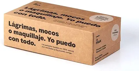 Pañuelos Papel Caja Reciclado Facial Tissues con Dispensador Eco, 1 caja con 150 Pañuelos  
