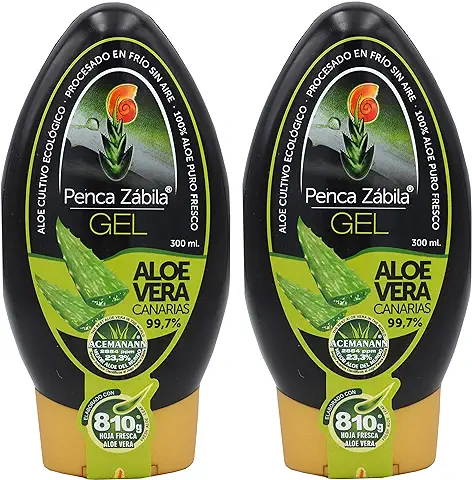 Penca Zábila Gel 99,7% Aloe Vera 300ml x 2 Unidades  