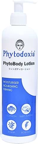 PHYTODOXIA PhytoBody Lotion 500ml | Crema Hidratante Corporal con Equinácea y Aceite de Almendras Dulces - Crema Antiarrugas y Antiacné - Con Aceite de Romero y Rosa Mosqueta  