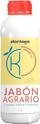 PLANTAWA Jabón Potásico 1L, Actúa por Contacto, Mejora Defensa de Las Plantas, 100% Natural, Pulgón, Mosca Blanca, Araña Roja, Cochinilla, Insectos.  