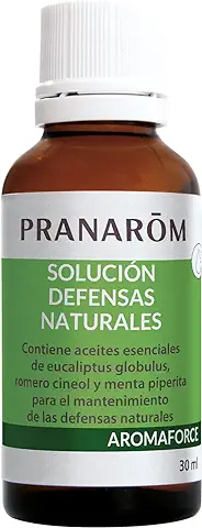 PRANARÔM - Aromaforce - Solución Defensas Naturales - Sinergia de Aceites Esenciales 100% Bio - Mantenimiento de la Inmunidad - 30 ml  