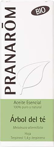 PRANARÔM - Árbol del té BIO - Aceite Esencial Quimiotipado - Defensas Naturales - 100% puro y Natural - HETC - 10 ml  