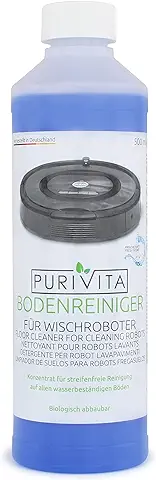Purivita - Limpiasuelos Concentrado para Robot Aspirador y Friegasuelos- 500 ml  