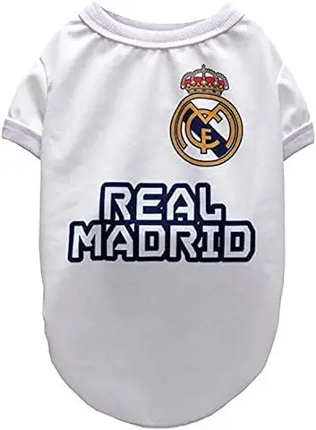 REAL MADRID CF - Camiseta para Perro o Gato, Talla XXL, Producto Oficial (CyP Brands)  