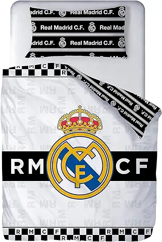 Real Madrid Juego de Funda Nórdica Cama 90  