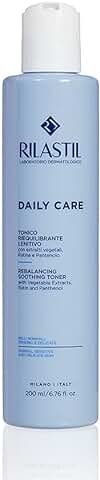Rilastil Daily Care - Tónico Hidratante y Calmante con Acción Antioxidante para Pieles Normales y Sensibles - 200 ml  