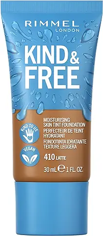 Rimmel Kind & Free Base de Maquillaje, Tono 410 Latte, 30 ml  