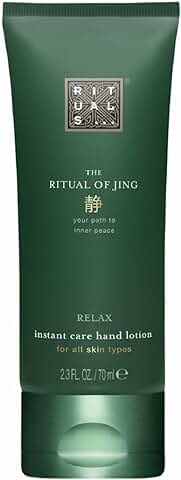 RITUALS Crema de Manos The Ritual of Jing, 70 ml, con loto Sagrado, Azufaifo y Menta China, Máscara de Manos Sleep and Night Rescue  