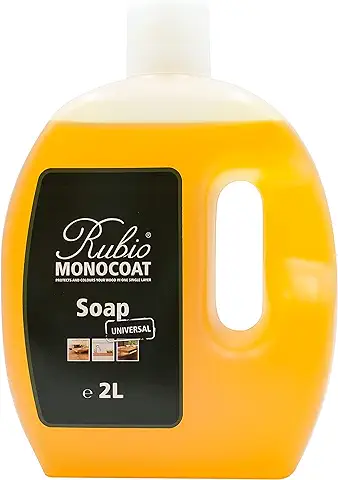 Rubio Monocoat Universal Soap, Limpiador para Suelos de Madera, Jabón Ecológico para Superficies de Madera, Friegasuelos Líquido para Superficies de Madera Aceitadas - 2 l  