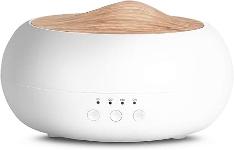 SALKING Humidificador Ultrasònico Difusor 250ML, Difusor de Aceites Esenciales con 3 Temporizador, Silencioso, para Dormitorios Oficina  