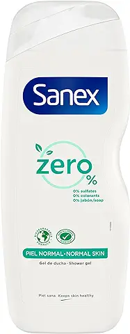 SANEX gel de Ducha zero % piel Normal bote 550 ml  