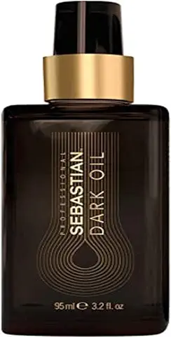 SEBASTIAN PROFESSIONAL DARK OIL – Aceite de peinado de absorción rápida (95 ml) – Aceite capilar sin peso con aceite de argán para mayor suavidad y plenitud – nutre y estiliza