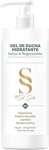 SOL SANTOS Gel de Ducha Hidratante Detox - Envase Ecofriendly 500 ml  