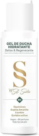 SOL SANTOS Gel de Ducha Hidratante Detox - Formato de Viaje 100 ml  