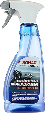 SONAX XTREME Limpiador de Cockpit Efecto mate (500 ml) Limpia Salpicaderos y Cuida las Superficies Plásticas en el Interior del Automóvil | N.° 02832410-544  