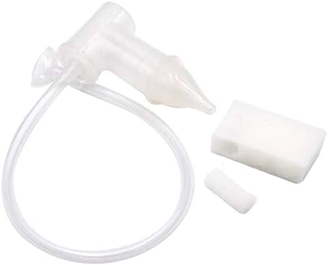 TensCare Aspirador Nasal para Bebés: Limpieza Higiénica con Filtros Reutilizables, Punta de Silicona Cómoda, Apto para Lavavajillas y Caja de Almacenamiento - Elimine Fácilmente la Congestión del Bebé  
