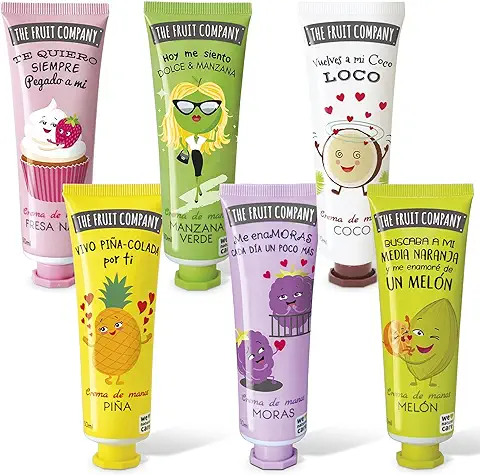 The Fruit Company 26240000 - Cremas de Manos, 50 ml, 6 ud.  