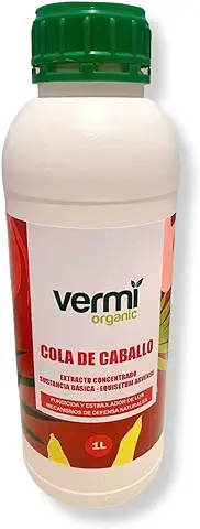VERMIORGANIC | Fungicida Plantas Bioestimulante | Fungicida Cola de Caballo Ecológico, 1L | Preventivo y Curativo de Enfermedades Fúngicas | Mejora la Salud y Vitalidad de Las Plantas  