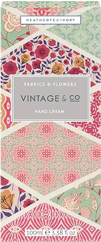 Vintage y Co 100 ml y Flores de tela Crema de Manos  