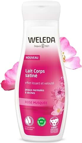 WELEDA Leche Corporal Suavizante Rosa Mosqueta, 200 ml  