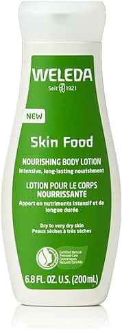 Weleda - Skin Food Body Lotion, Loción Hidratante Corporal, Nutrición Intensiva, Larga Duración, con Aceites de Semilla de Girasol, Manteca de Karité y Caléndula, para Piel Seca o Muy Seca - 200 ml  