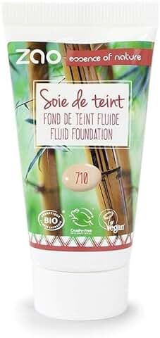 ZAO REFILL Liquid Silk 710 Recambio de Maquillaje Líquido Albaricoque Claro  