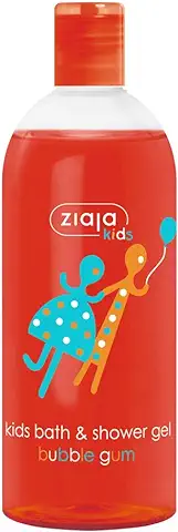 Ziaja Gel de Baño para Niños Goma de Mascar, Multicolor, 500 Mililitros  