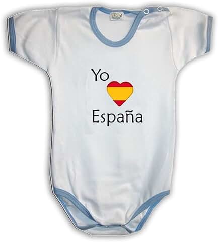 Zigozago - Body Mameluco Bebè ESPAÑA - Talla: 3 Meses Color: Azul  