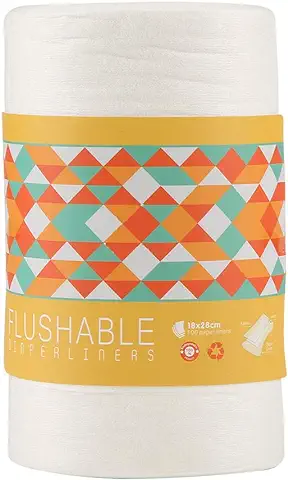 100 Hojas Pañales Lavables de Bambú – Pañal de Tela Reutilizables Ecológicos sin Perfume Trazadores de Líneas, Pañales de tela Súper Absorbente  