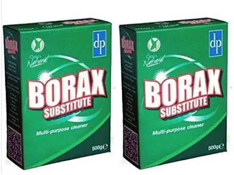 2 x BORAX SUSTITUTO un Limpiador Multiusos Eficaz y Biodegradable Limpiador General y Limpiador de Lavandería (2 x 500g Boxes)  