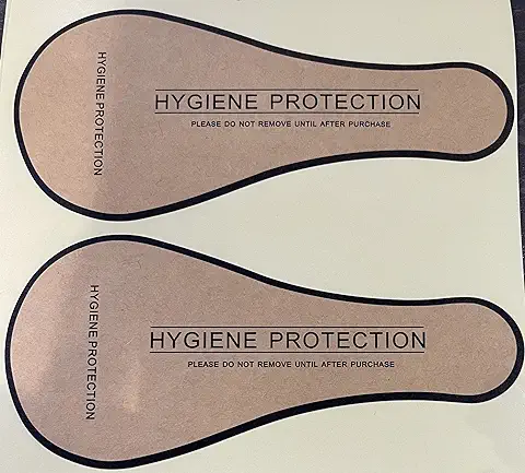 Adhesivos Protectores de Higiene para Probarse Bañadores/Pegatinas de Tanga/Tiras Etiquetas para Bañadores, Trajes de Baño y Lencería (100 Tanga, Ecológicas)  