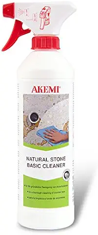 Akemi 11838 Limpiador de Piedra Natural, Transparente, 0.5 Liter  