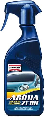 AREXONS - Acuazero Limpieza, Lavado y Abrillantado de Coches sin Agua, Envase de 400 ml, Código 1044147  