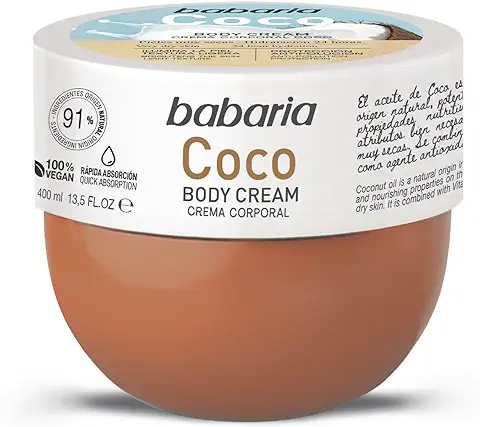 Babaria Crema Corporal Hidratante Coco 400ml  