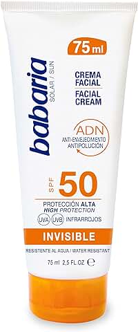 Babaria – Crema Facial Protección Solar Invisible – 75 ml  