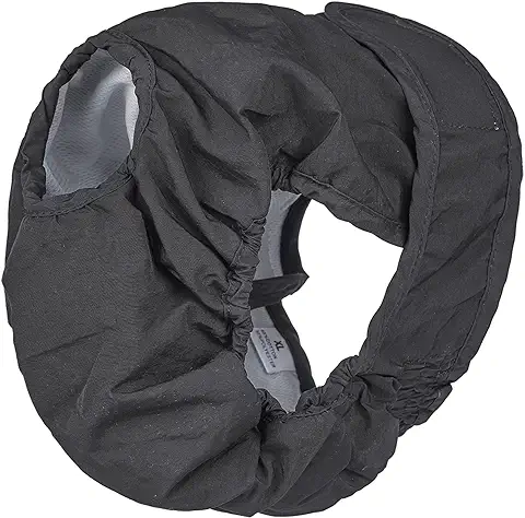 BePetMia Pañales Lavables para Perras, Pañales Reutilizables para Perras en Celo, Female Dog Diapers Sanitarios Altamente Absorbentes (XL: 60-82cm, Negro)  
