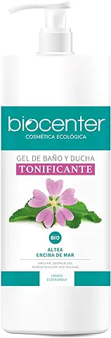 BIOCENTER Gel de Baño y Ducha Natural Tonificante - Línea Botanical - Ecológico y Vegano 1000 ml  