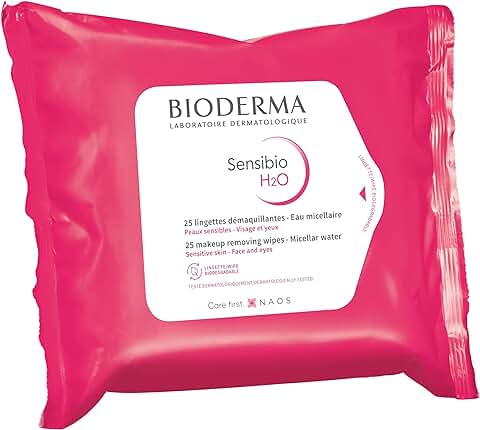 Bioderma - Sensibio H2O Micelle Solution Make-up Removing Wipes (25)  