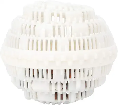 Bola de Lavado Ecológica, Súper Bolas de Lavado, Reutilizable, Alternativa de Detergente para Ropa Totalmente Natural, Bolas de Lavado para Lavadora, Dura Hasta 1500 Lavados(blanco)  