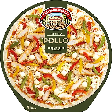 Casa Tarradellas Pizza Fresca Pollo Asado, 410g  