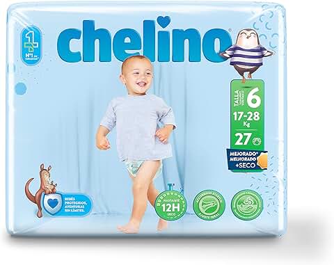 Chelino, Talla 6, 27 Pañales  