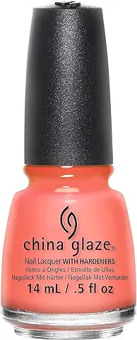 China Glaze Esmalte de Uñas con Endurecedores - Efecto Lacado - Flip Flop Fantasía, 1er Pack (1 x 14 ml)  