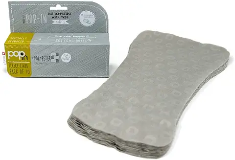 Close Forro Polar Reutilizable para Pañales (paquete de 10) para Pañales de tela  