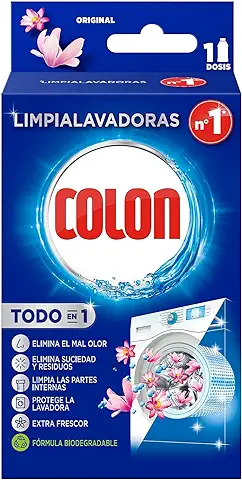 Colon Limpialavadoras - Limpia la Lavadora y Elimina Malos Olores  