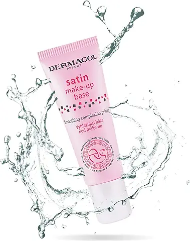 Dermacol - Base de Maquillaje Satinada, Imprimación Facial para Arrugas y Poros, Imprimación de Maquillaje Transparente, Imprimación Rellenadora de Poros Fácil de Difuminar, sin Conservantes, 10 ml  