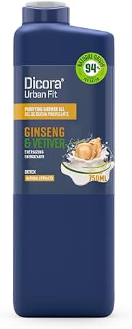 Dicora Urban Fit Gel de Baño Detox Gingseng & Vetiver 750 ml  